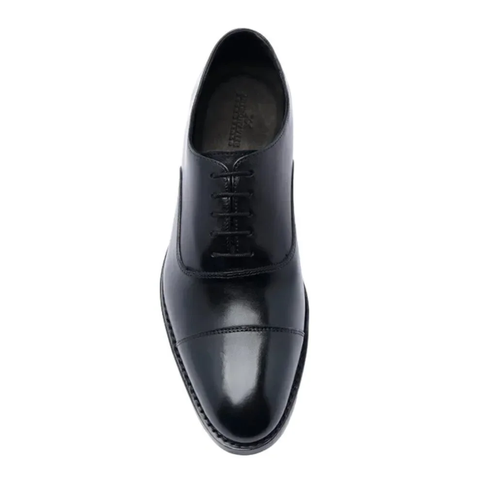 Anthony Veer Clinton Cap Toe Oxford Dress Shoes for Men Rubber Sole Size 12